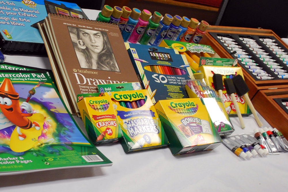 2014 Art Supply Drive for the Life Skills Center